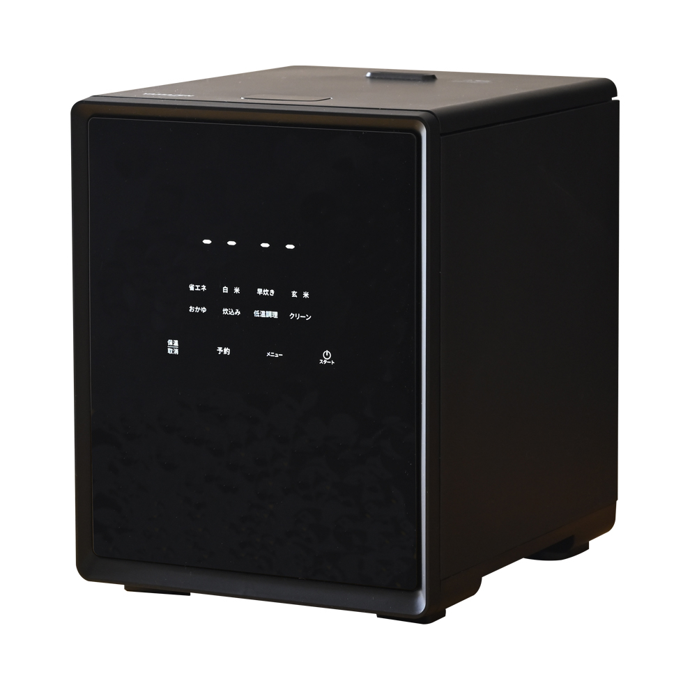 【山善】キューブ型マイコンジャー炊飯器 5.5合 YJS-CM102の製品画像