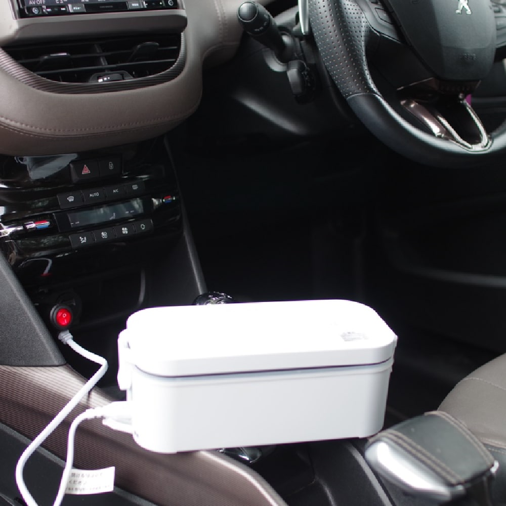 【サンコー】車載用12V弁当箱炊飯器 TKLUN21Wの製品画像